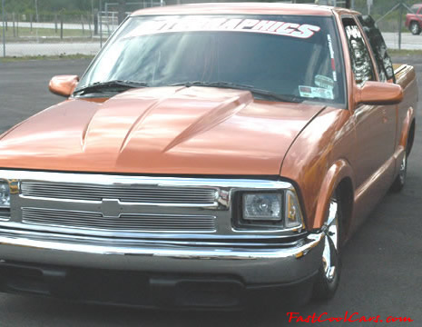 Lowriders that have been lowered, dropped, slammed, and scraping. Nice truck.