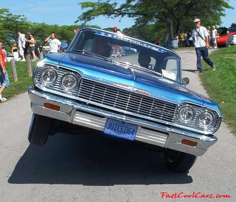 Lowriders that have been lowered, dropped, slammed, and scraping.