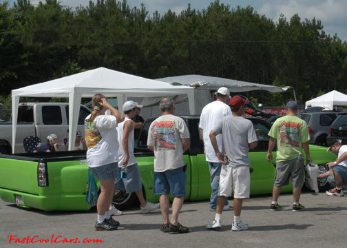 Lowriders that have been lowered, dropped, slammed, and scraping. Low lowrider truck.