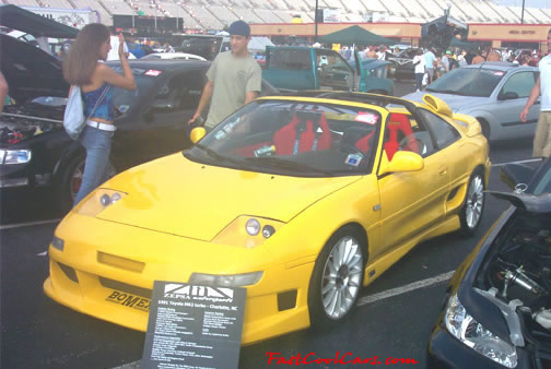 Lowriders that have been lowered, dropped, slammed, and scraping.