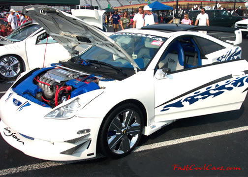 Lowriders that have been lowered, dropped, slammed, and scraping, using many different modifications.