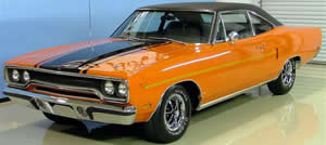 1970 Plymouth Roadrunner 440 6-Pack -Vitamin C Orange