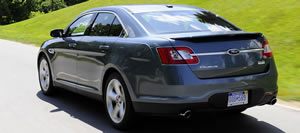 2010 Ford Taurus SHO returns with 365HP EcoBoost V6, Plus all wheel drive, paddle-shift six speed gearbox.