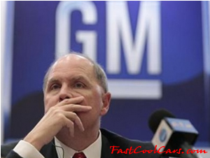 General Motors Co's chief executive Fritz Henderson abruptly resigned