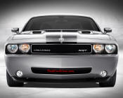 New Dodge Challenger, 6.1 V8 Hemi, 425 crank horsepower, 420 crank foot pounds of torque.