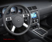 New Dodge Challenger, 6.1 V8 Hemi, 425 crank horsepower, 420 crank foot pounds of torque. Nice interior.