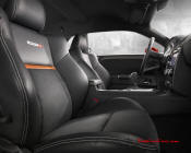New Dodge Challenger, 6.1 V8 Hemi, 425 crank horsepower, 420 crank foot pounds of torque. Nice leather seats.