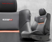 New Dodge Challenger, 6.1 V8 Hemi, 425 crank horsepower, 420 crank foot pounds of torque. embrodered SRT8 Logos on seats