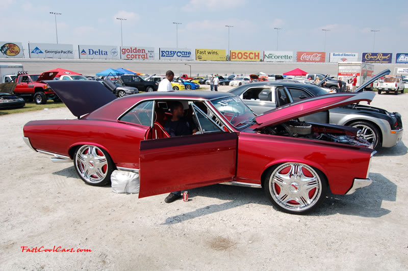 Pimped out ride, Pimp my ride with cool paint on this custom classic car.