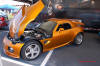Pimped out ride, a Pontiac Solstice prototype, turbo charged, high horsepower.