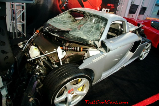 They even manage to wreck a perfectly good Porsche Carrera GT