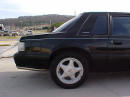Right rear quarter side view picture of 91' LX coupe, 5.0, 5 speed