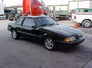 Right front angle picture of 1991 LX Mustang coupe, 5.0 - 5 speed
