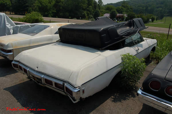 1969 Chevrolet Impala Convertible - No motor - $950 - Rare collectible vintage classic cars for sale.