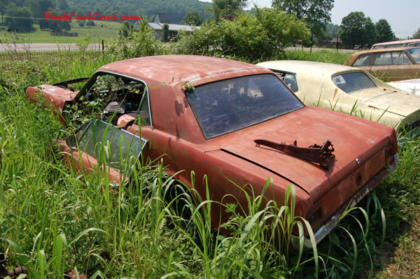 1966 Red Ford Mustang, $950 - Rare collectible vintage classic cars for sale.