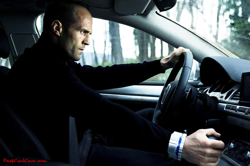 Transporter 3 with one fast cool Audi car Driving with his special 