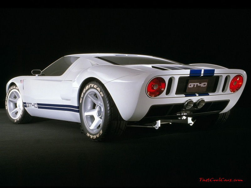 ford gt40 wallpaper. Ford GT40 Concept white