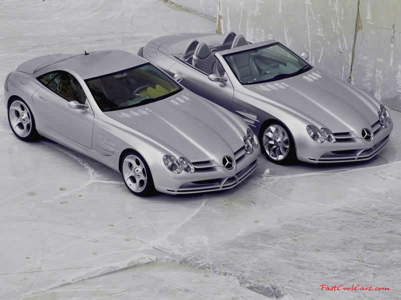 Mercedes Benz SLR 2 different models