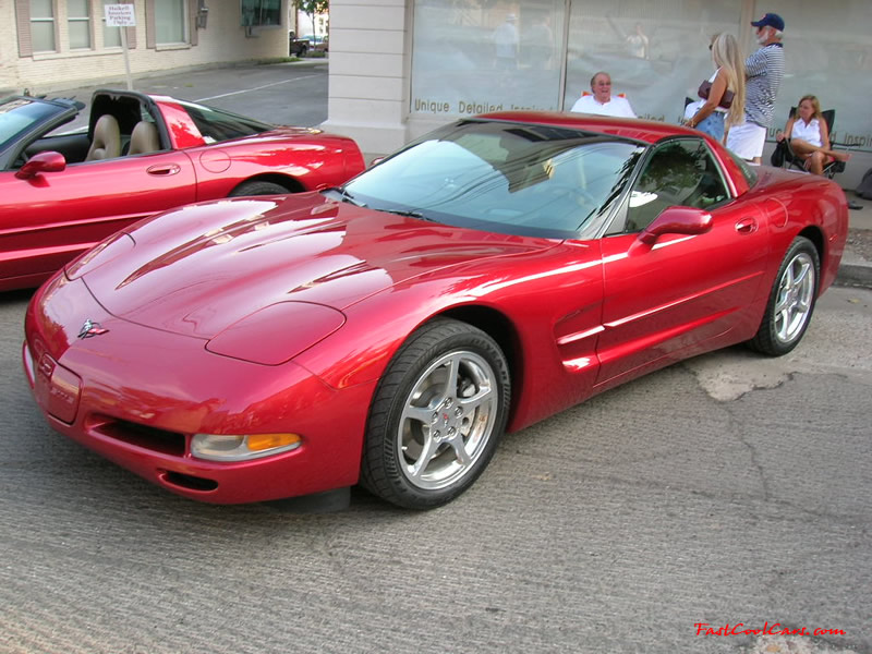 Cleveland, Tennessee Cruise-in August 28, 2005 - C5 Corvette coupe