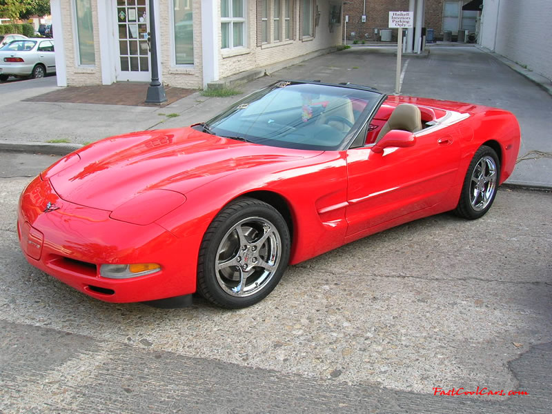 Cleveland, Tennessee Cruise-in August 28, 2005 - Convertible C5 Corvette