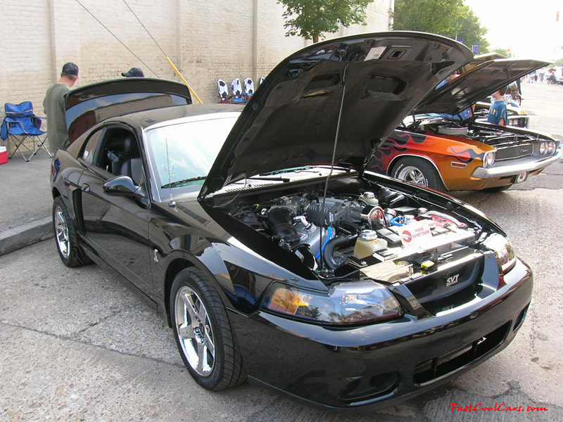 Cleveland, Tennessee Cruise-in August 28, 2005 - Black Supercharged Cobra