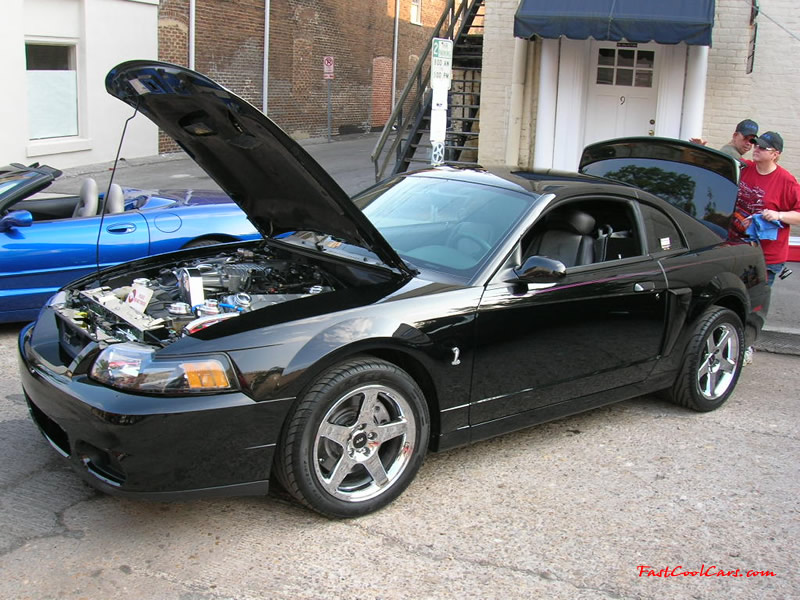 Cleveland, Tennessee Cruise-in August 28, 2005 - Black Supercharged Cobra