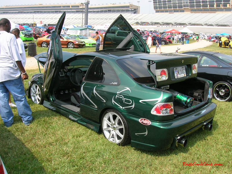 Nopi Nationals - Motorsports Supershow 2005, custom body work, gull winged doors.