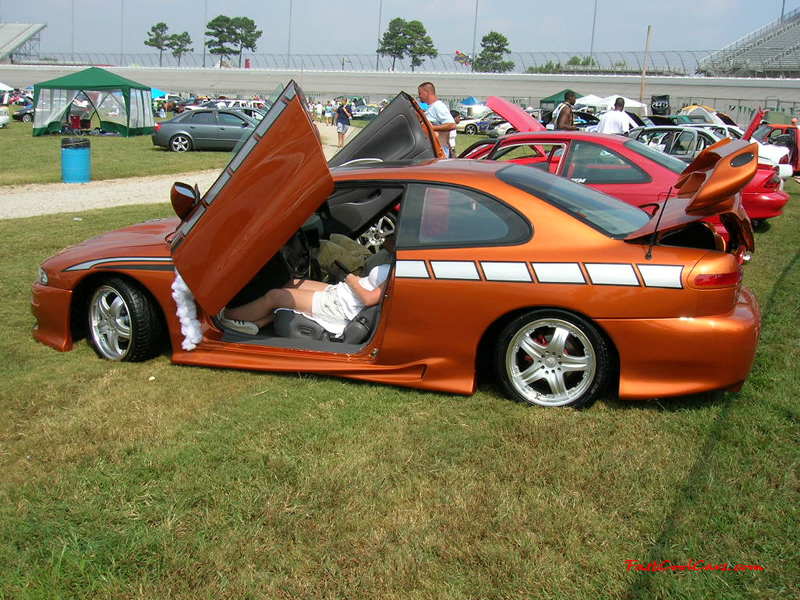 Nopi Nationals - Motorsports Supershow 2005, gull winged doors opened.