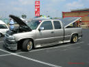 Nopi Nationals - Motorsports Supershow 2005, low rider truck with wire wheels.