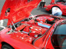 Nopi Nationals - Motorsports Supershow 2005, Chevrolet Corvette, with very modifiied and detailed engine compartment.