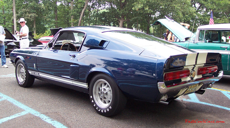  give me a blue and white stock 67 GT500 4 speed instead