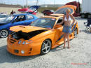 Nopi Nationals - Motorsports Supershow 2005, Heather and one of the entries car in the show