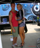Me, Ron Landry and very beautiful and sexy model brought to you from db Audio.