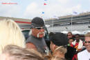 NOPI Nationals 2005 Atlanta Motor Speedway - Hulk Hogan and family with the Foose vehicle.
