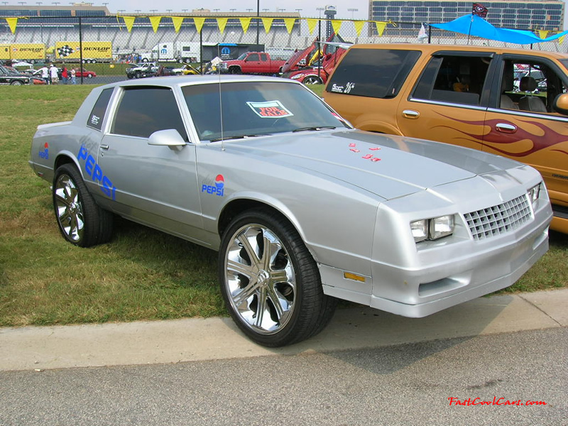Nopi Nationals - Motorsports Supershow 2005, Monte Carlo, super sport with huge chrome wheels.