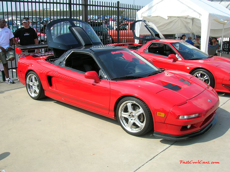 Nopi Nationals - Motorsports Supershow 2005, Acura NSX, exotic sports car, in Red paint.