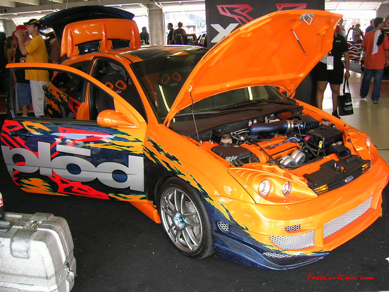Nopi Nationals - Motorsports Supershow 2005, Xplode show car, custom paint job, and many more modifications.