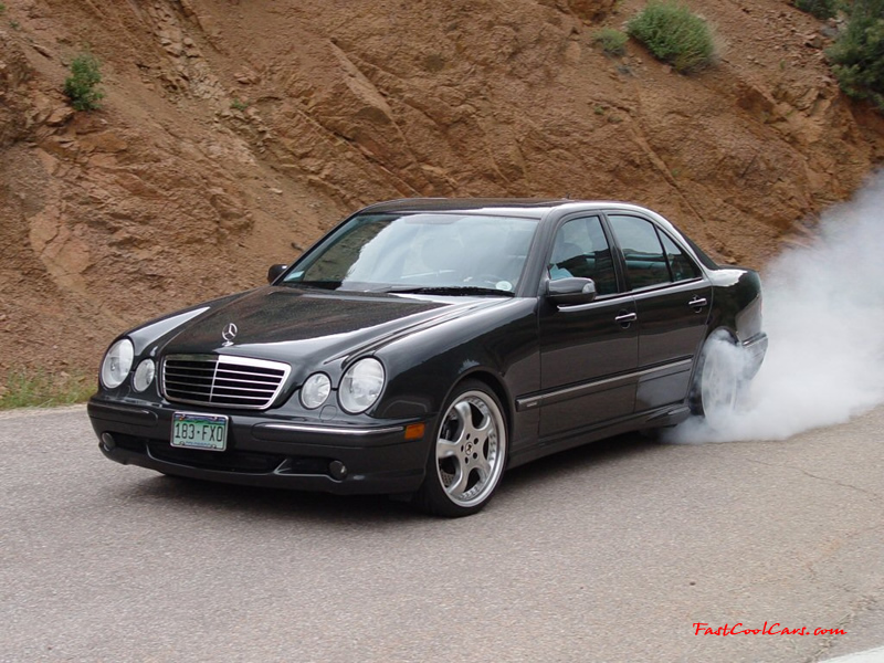 Exotic cars on fast cool cars - High performance at its best, money and horsepower. Mercedes Benz smoking the tires.