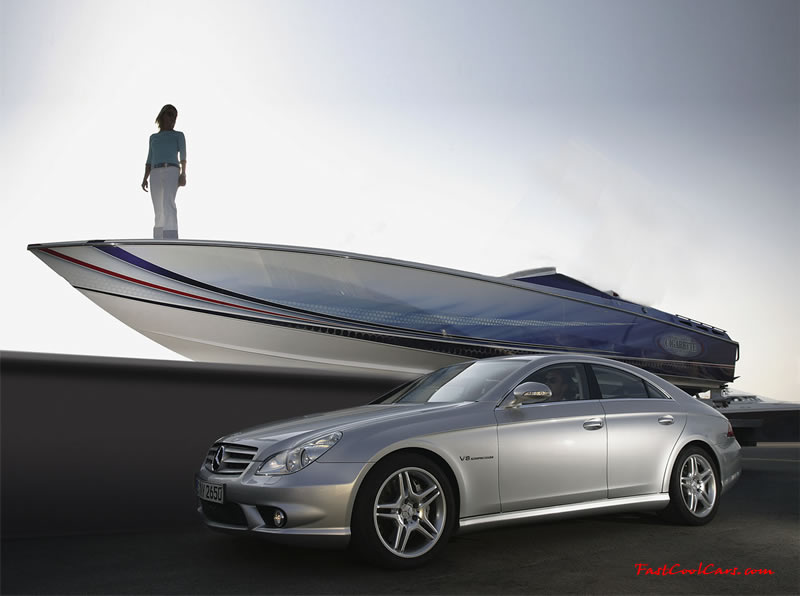 CLS 55 AMG one fast cool car