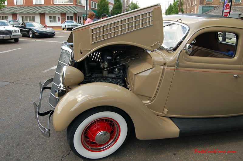 Cleveland, Tennessee - Cruise in, car show, 05-27-06  Fast Cool Cars - Flat head V8