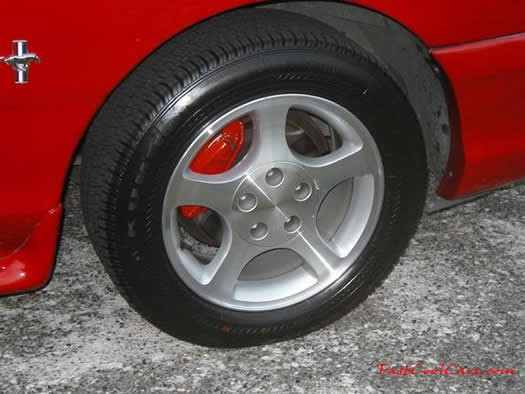 1995 Mustang - 2000 model Mustang wheels and tires - fastcoolcars.com