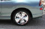 2001 Mitsubishi Eclipse GT - 17" MKW II chrome wheels with Falken 215/45Z/17 tires