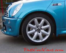 2004 Mini Cooper left front wheel