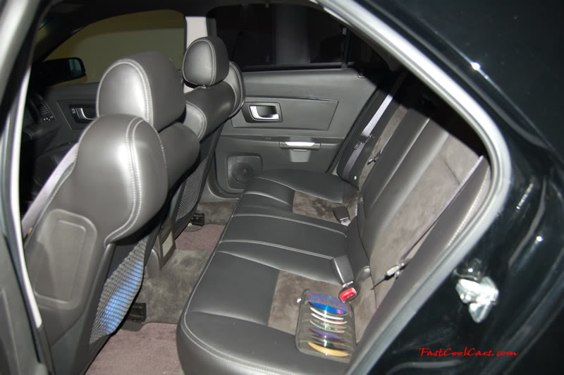 2004 Cadillac CTS-V - LS6 400 HP - 6 Speed Check out the "G" meter on the left of the dash.