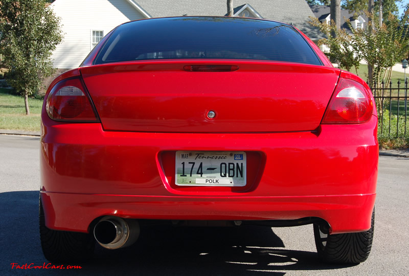 2005 Dodge SRT-4 2.4L DOHC Turbo - 3", 02 housing - 3" Turbo Back Exhaust, - 3" CAI - Brian Crower Stage 2 Cams - Monster - MSD - AEM - Walbro - Lowered - Big Turbo SOON... ( Enlarged version, High Resolution - High Quality pictures, the best fast cool car pics around. )