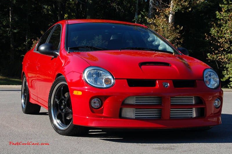 2005 Dodge SRT-4 2.4L DOHC Turbo - 3", 02 housing - 3" Turbo Back Exhaust, - 3" CAI - Brian Crower Stage 2 Cams - Monster - MSD - AEM - Walbro - Lowered - Big Turbo SOON... ( Enlarged version, High Resolution - High Quality pictures, the best fast cool car pics around. )