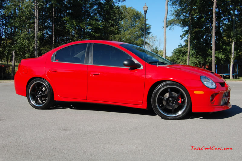 2005 Dodge SRT-4 2.4L DOHC Turbo - 3", 02 housing - 3" Turbo Back Exhaust, - 3" CAI - Brian Crower Stage 2 Cams - Monster - MSD - AEM - Walbro - Lowered - Big Turbo SOON... ( Enlarged version, High Resolution - High Quality pictures, the best fast cool car pics around. )
