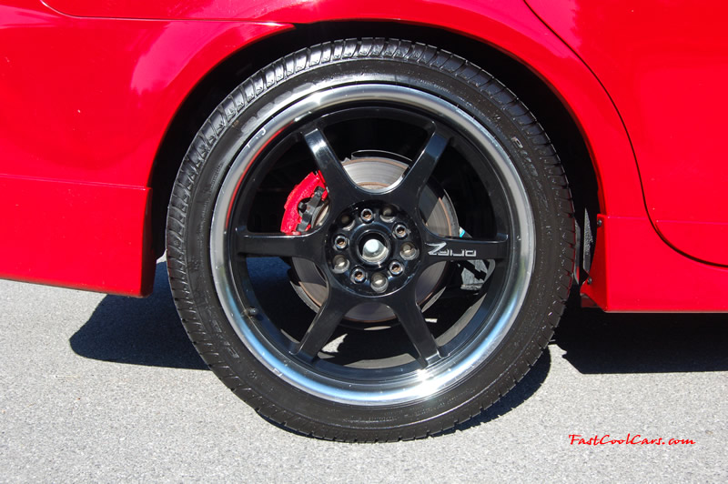 2005 Dodge SRT-4 2.4L DOHC Turbo - 3", 02 housing - 3" Turbo Back Exhaust, - 3" CAI - Brian Crower Stage 2 Cams - Monster - MSD - AEM - Walbro - Lowered - Big Turbo SOON... ( Enlarged version, High Resolution - High Quality pictures, the best fast cool car pics around. )