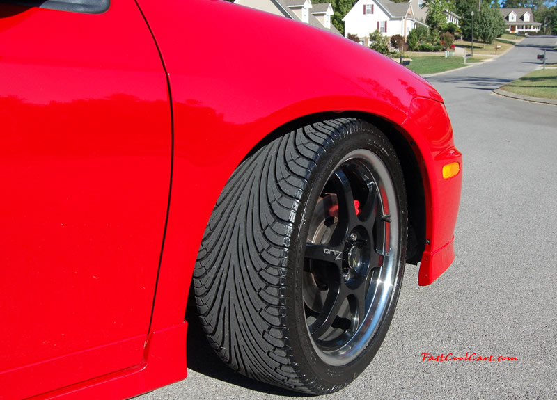 2005 Dodge SRT-4 2.4L DOHC Turbo - 3", 02 housing - 3" Turbo Back Exhaust, - 3" CAI - Brian Crower Stage 2 Cams - Monster - MSD - AEM - Walbro - Lowered - Big Turbo SOON... ( Enlarged version, High Resolution - High Quality pictures, the best fast cool car pics around. )