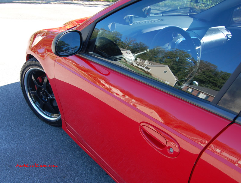 2005 Dodge SRT-4 2.4L DOHC Turbo - 3", 02 housing - 3" Turbo Back Exhaust, - 3" CAI - Brian Crower Stage 2 Cams - Monster - MSD - AEM - Walbro - Lowered - Big Turbo SOON... ( Enlarged version, High Resolution - High Quality pictures, the best fast cool car pics around. )